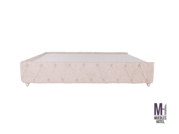 Base de cama capitoneada para hotl