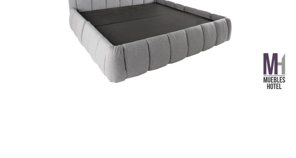 Base de cama tapizada Kontempo Alondra