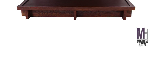 Base de madera contemporánea Kontempo RC-41