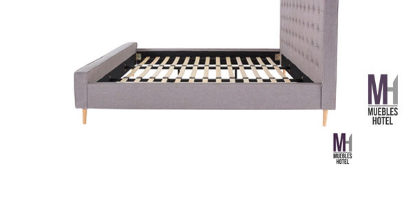 Cama Capitoneada Elegante King S