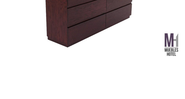 Cómoda de madera con cajones Kontempo Fancy