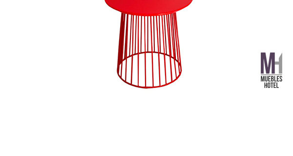 Mesa Lateral Circular Estilo Minimalista
