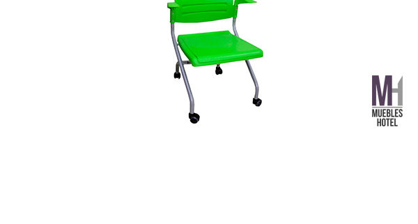 Silla Tubular con Ruedas