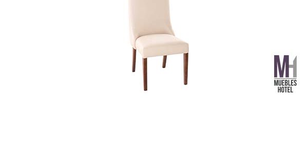 Silla con Patas de Madera