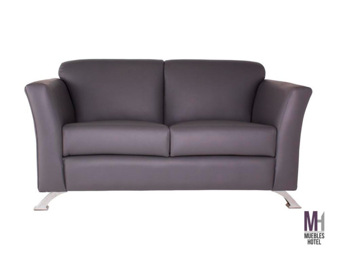 Love Seat tapizado en Tactopiel