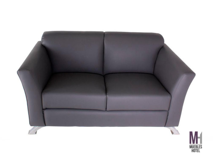 Love Seat tapizado en Tactopiel