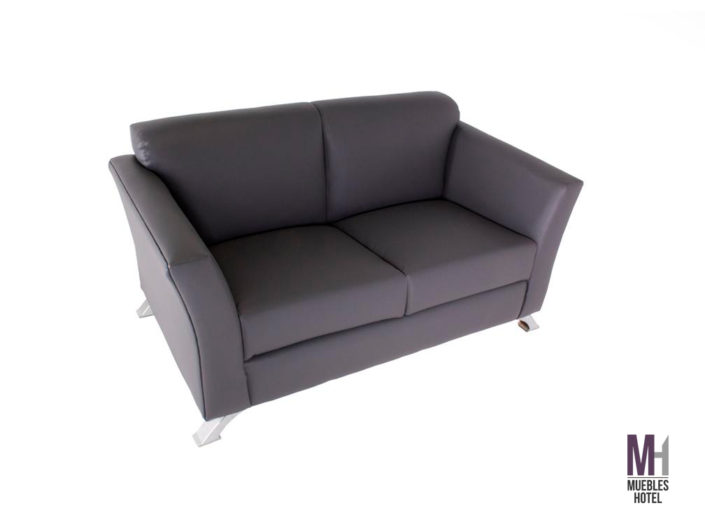Love Seat tapizado en Tactopiel