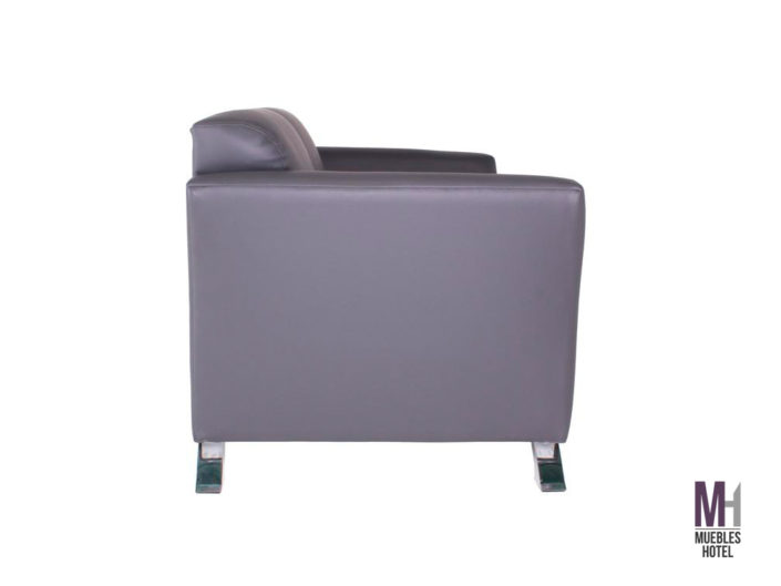 Love Seat tapizado en Tactopiel