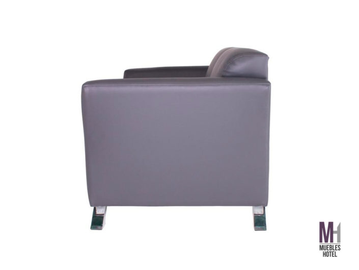 Love Seat tapizado en Tactopiel