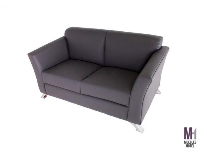 Love Seat tapizado en Tactopiel
