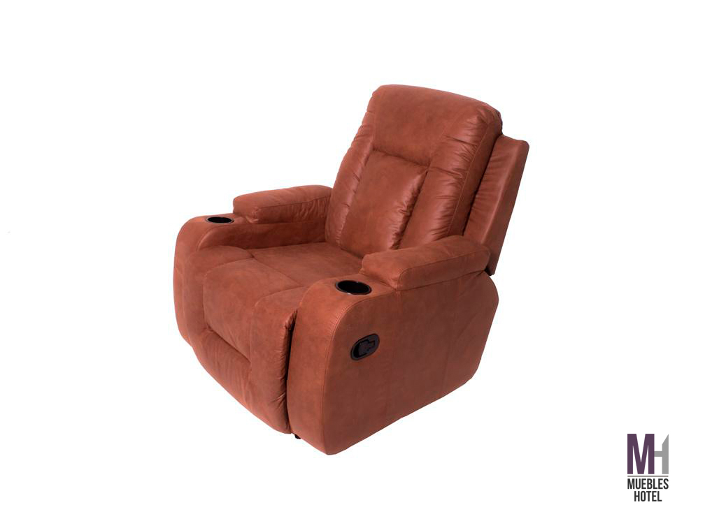 Sillon reclinable con funcion de masaje